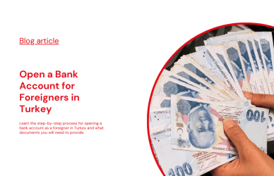 Open a bank account for foreigners in Turkey for featured image